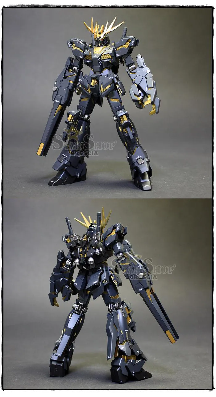 GUNDAM - 1/144 RX-0 Unicorn 02 Banshee Destroy Mode Model Kit HGUC # 134