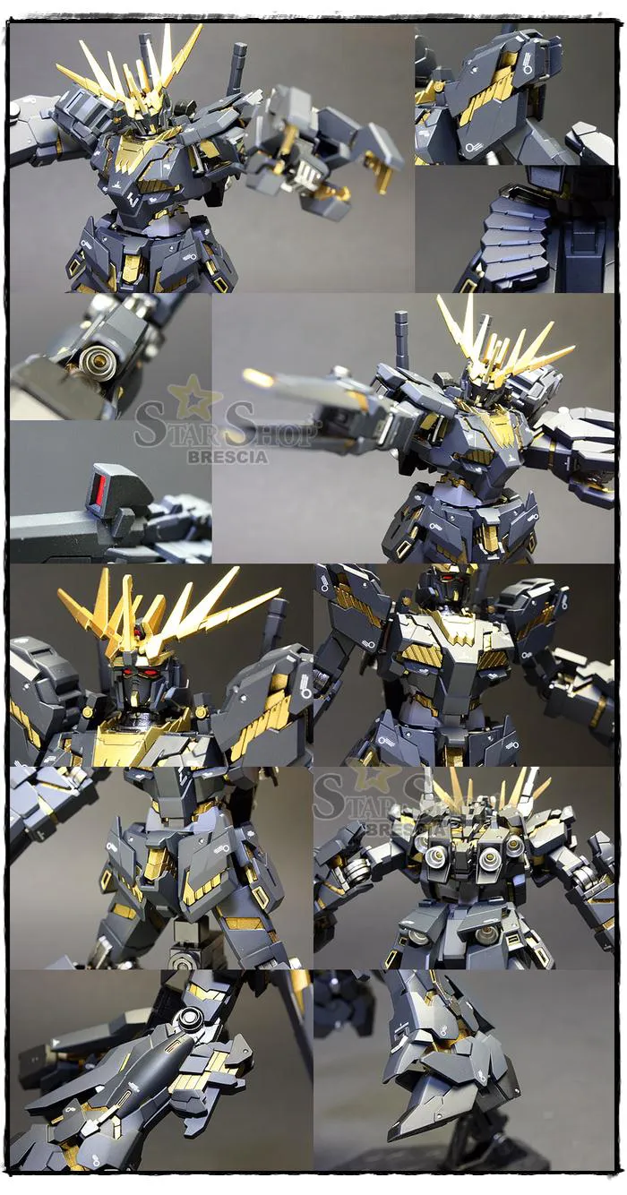 GUNDAM - 1/144 RX-0 Unicorn 02 Banshee Destroy Mode Model Kit HGUC # 134