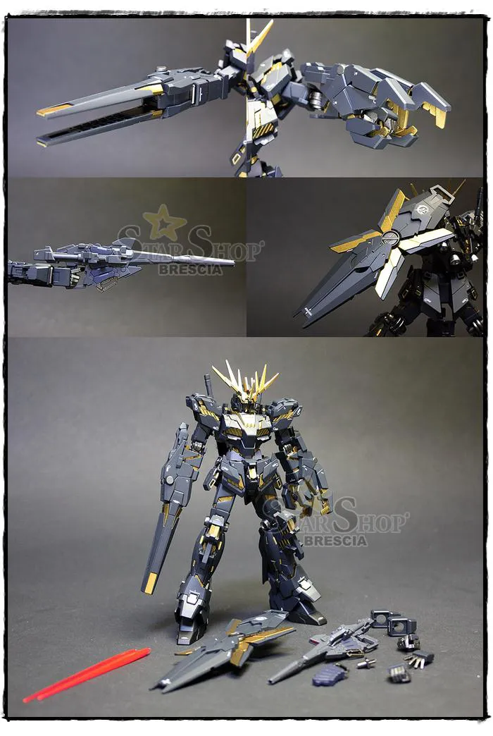 GUNDAM - 1/144 RX-0 Unicorn 02 Banshee Destroy Mode Model Kit HGUC # 134