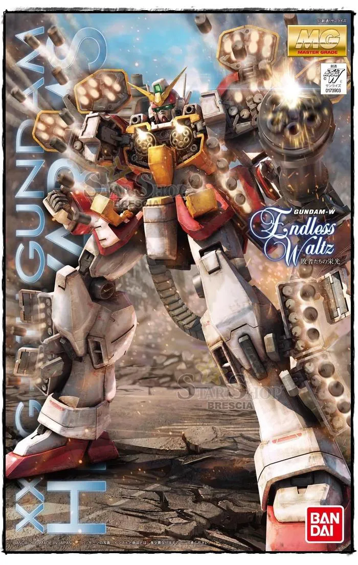 GUNDAM - 1/100 XXXG-01H Heavy Arms EW Ver. Master Grade Model Kit MG