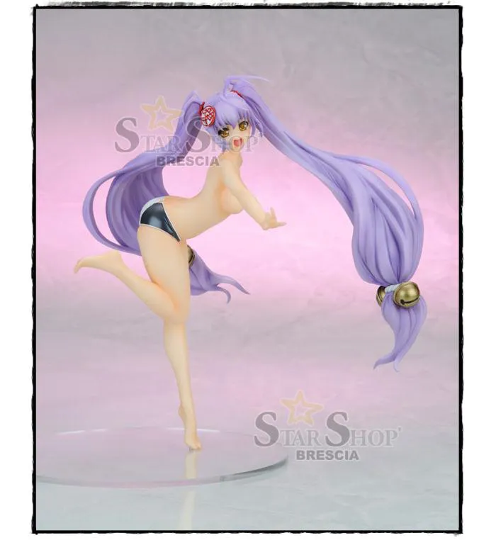 SAMURAI GIRLS - Kanetsugu Naoe Bath Cleaning Ver. 1/7 Pvc Figure Hyakka Ryouran