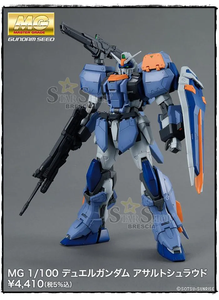 GUNDAM - 1/100 Duel Assault Shroud Master Grade Model Kit MG