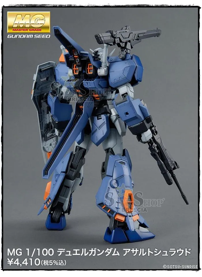 GUNDAM - 1/100 Duel Assault Shroud Master Grade Model Kit MG