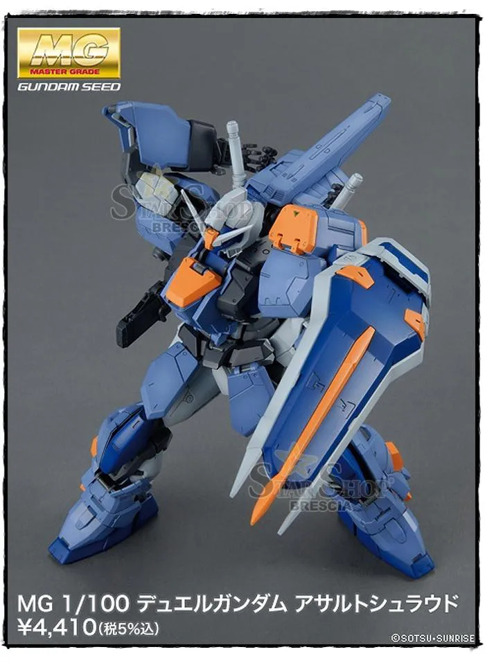 GUNDAM - 1/100 Duel Assault Shroud Master Grade Model Kit MG