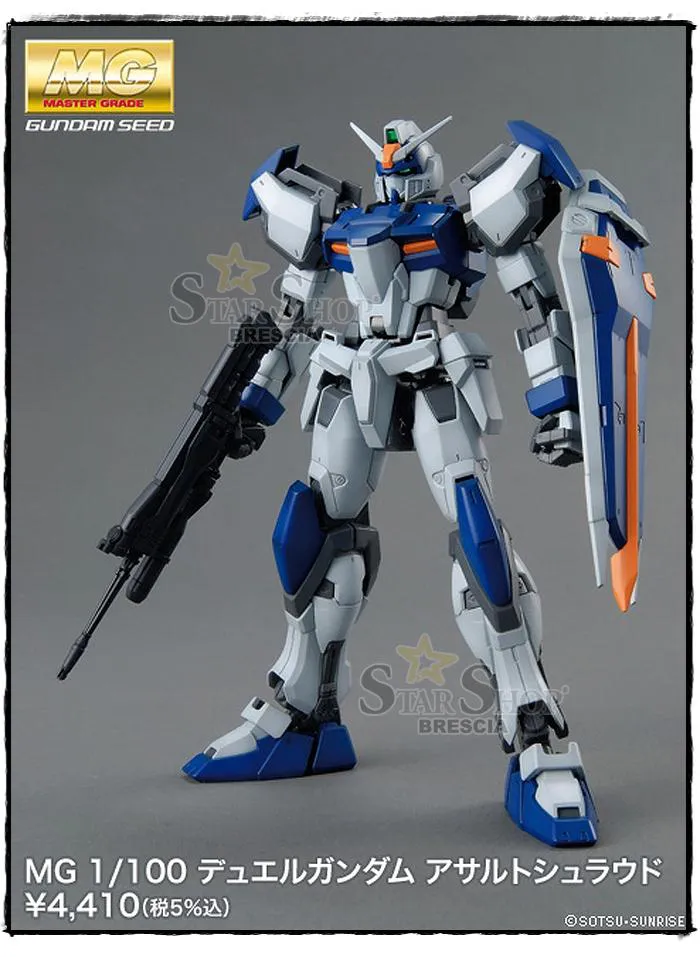 GUNDAM - 1/100 Duel Assault Shroud Master Grade Model Kit MG