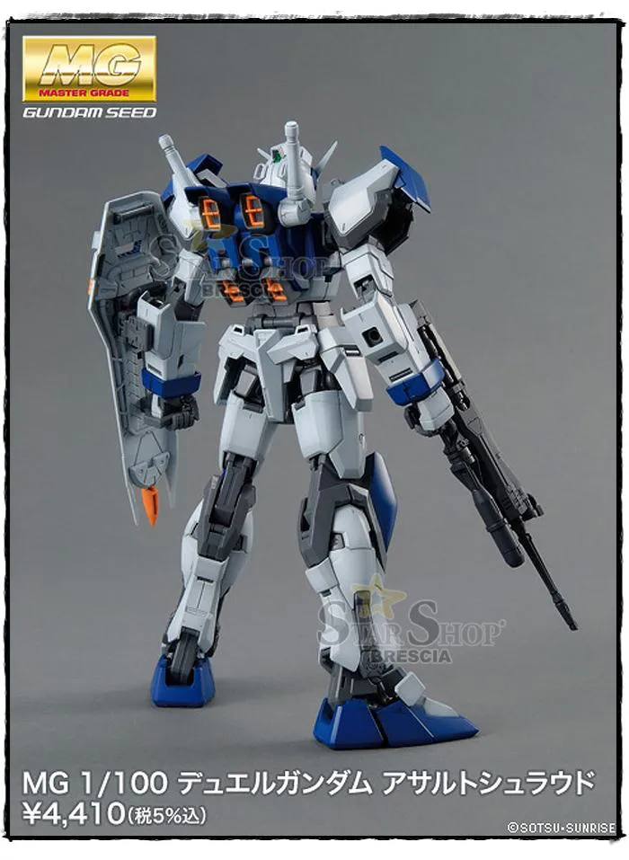 GUNDAM - 1/100 Duel Assault Shroud Master Grade Model Kit MG