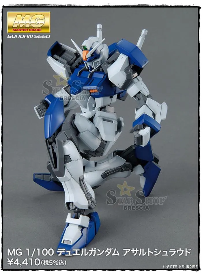 GUNDAM - 1/100 Duel Assault Shroud Master Grade Model Kit MG