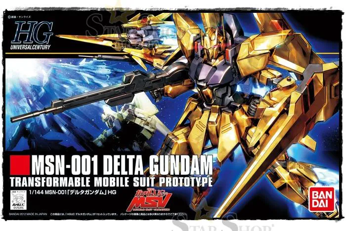 GUNDAM - 1/144 MSN-001 Delta Model Kit HGUC # 136