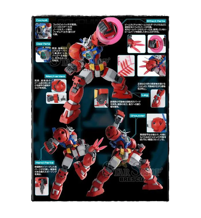 GUNDAM - 1/100 AGE-1 Titus Model Kit Master Grade MG
