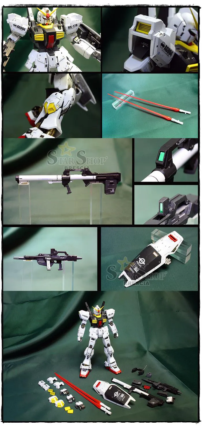 GUNDAM - 1/144 RX-178 Mk-II AEUG Version Prototype Real Grade Model Kit RG # 08