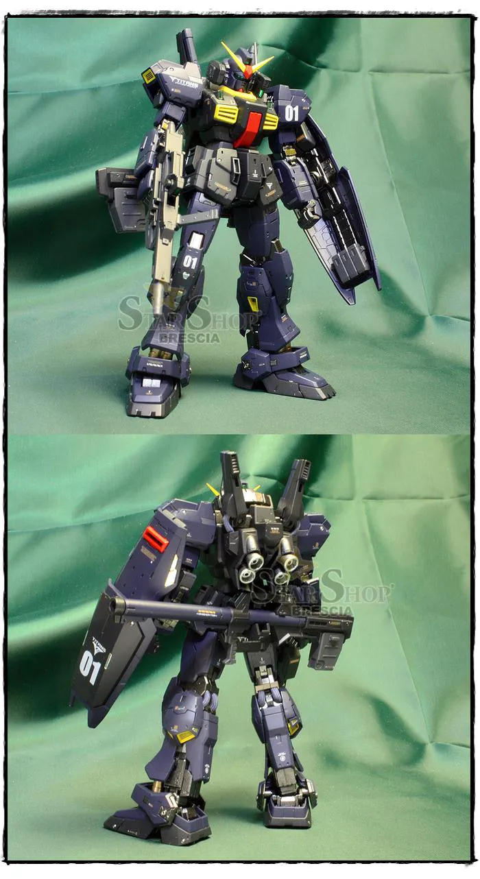 GUNDAM - 1/144 RX-178 Mk-II Titans Version Prototype Real Grade Model Kit RG # 07