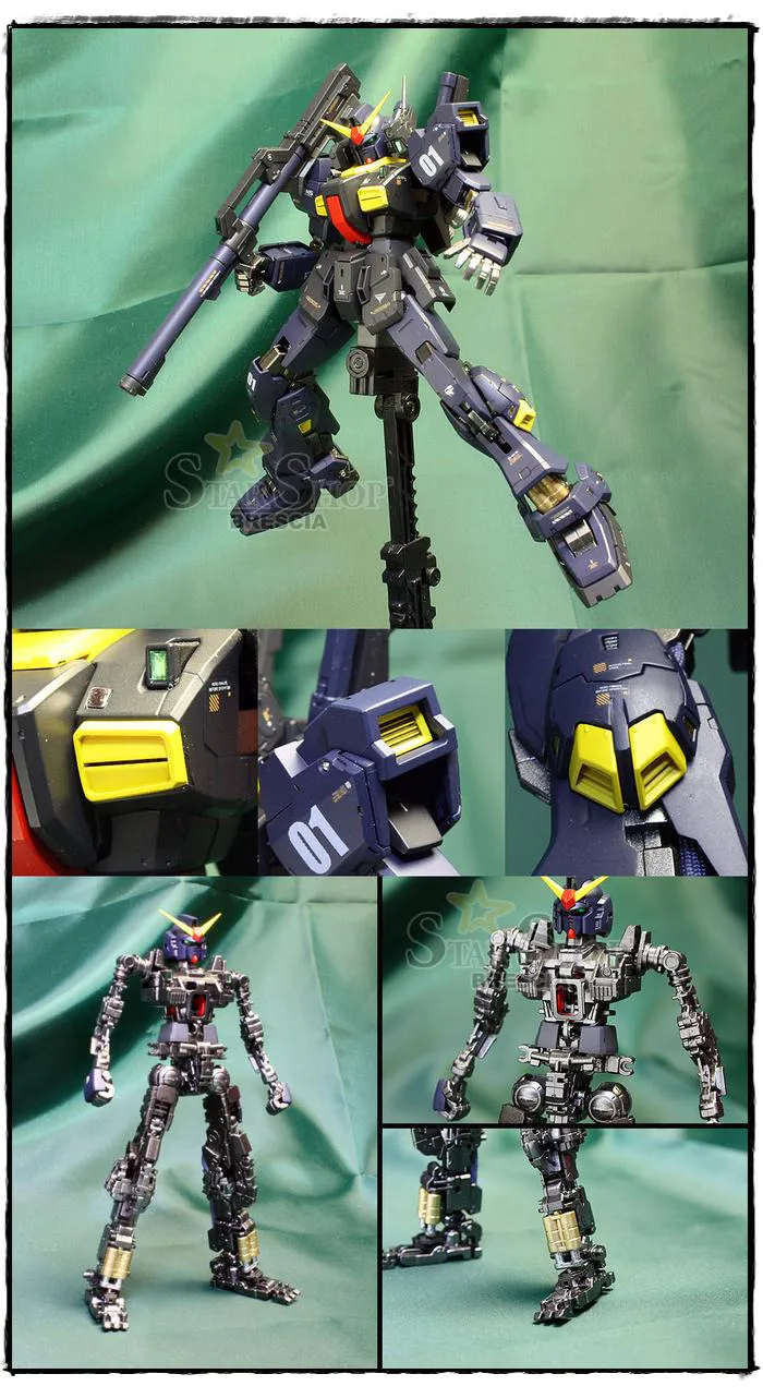 GUNDAM - 1/144 RX-178 Mk-II Titans Version Prototype Real Grade Model Kit RG # 07
