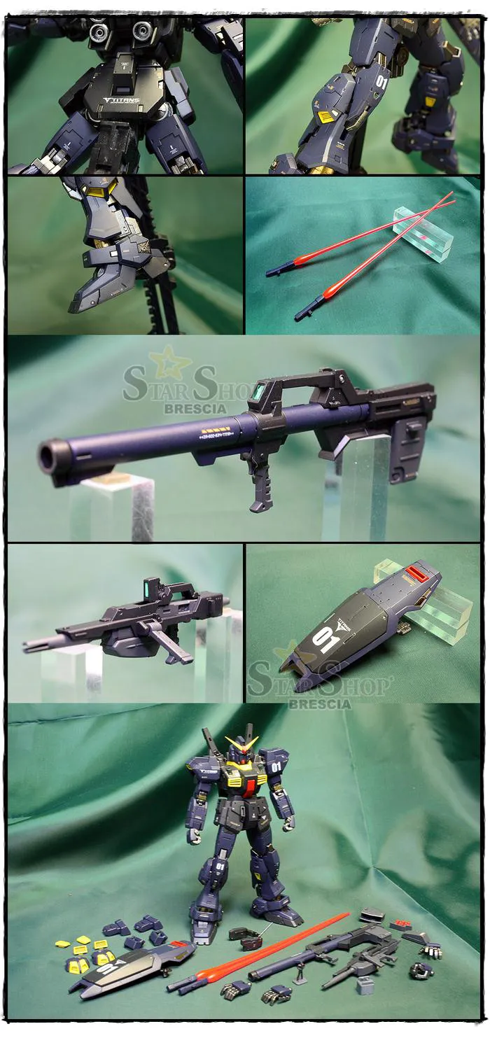 GUNDAM - 1/144 RX-178 Mk-II Titans Version Prototype Real Grade Model Kit RG # 07