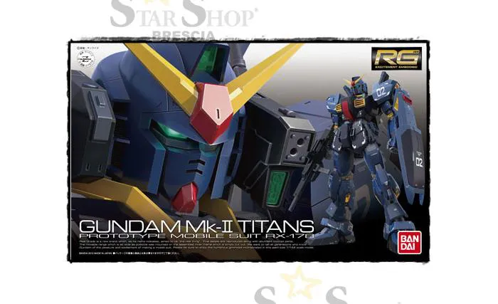 GUNDAM - 1/144 RX-178 Mk-II Titans Version Prototype Real Grade Model Kit RG # 07