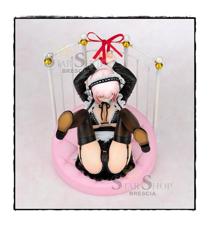 NITRO SUPER SONIC - Gothic Maid Ver. & Bed Plinth 1/7 Pvc Figure Soniko Sonico