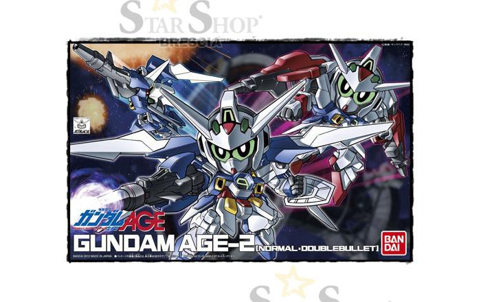 GUNDAM SD - BB #371 AGE-2 Normal & Double Bullet Model Kit