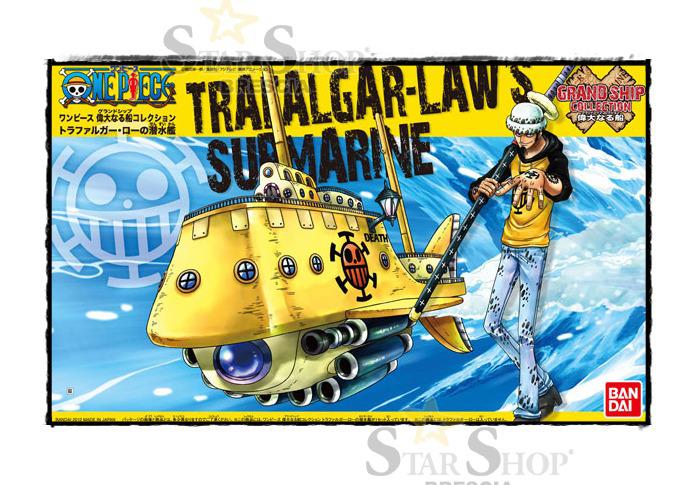 ONE PIECE - Grand Ship Collection - Trafalgar Law's Submarine Model Kit