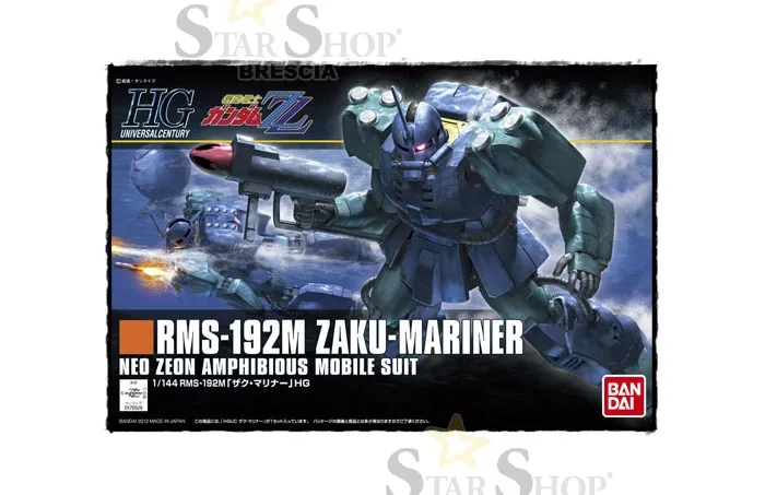 GUNDAM - 1/144 RMS-192M Zaku Mariner Model Kit HGUC # 143