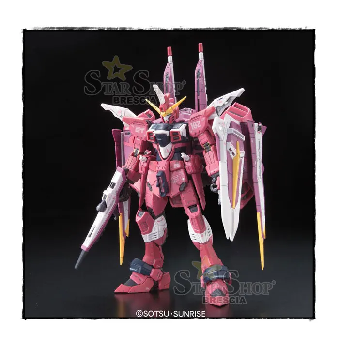 GUNDAM - 1/144 ZGMF-X09A Justice Real Grade Model Kit RG # 09