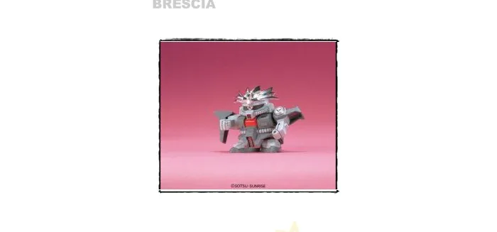 GUNDAM SD - BB #042 Zaku 3 Brothers Kyoudai Model Kit