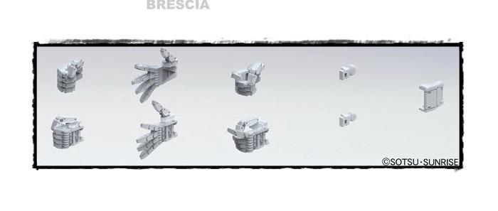 GUNDAM BUILDERS PARTS - 1/144 Hand 01 EFSF Model Kit