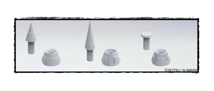 GUNDAM BUILDERS PARTS - 1/100 Spikes 01 Model Kit