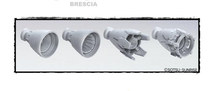 GUNDAM BUILDERS PARTS - 1/100 Vernier 01 Model Kit