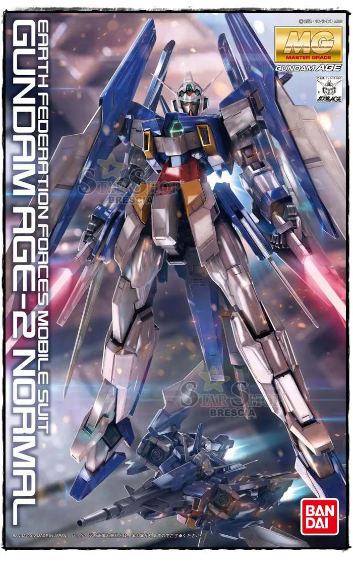 GUNDAM - 1/100 AGE-2 Normal Model Kit Master Grade MG