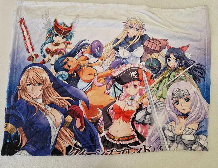 QUEEN'S BLADE - Big Towel Key Visual