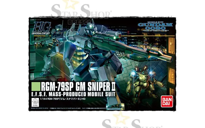 GUNDAM - 1/144 RGM-79SP GM Sniper II E.F.S.F. Model Kit HGUC # 146