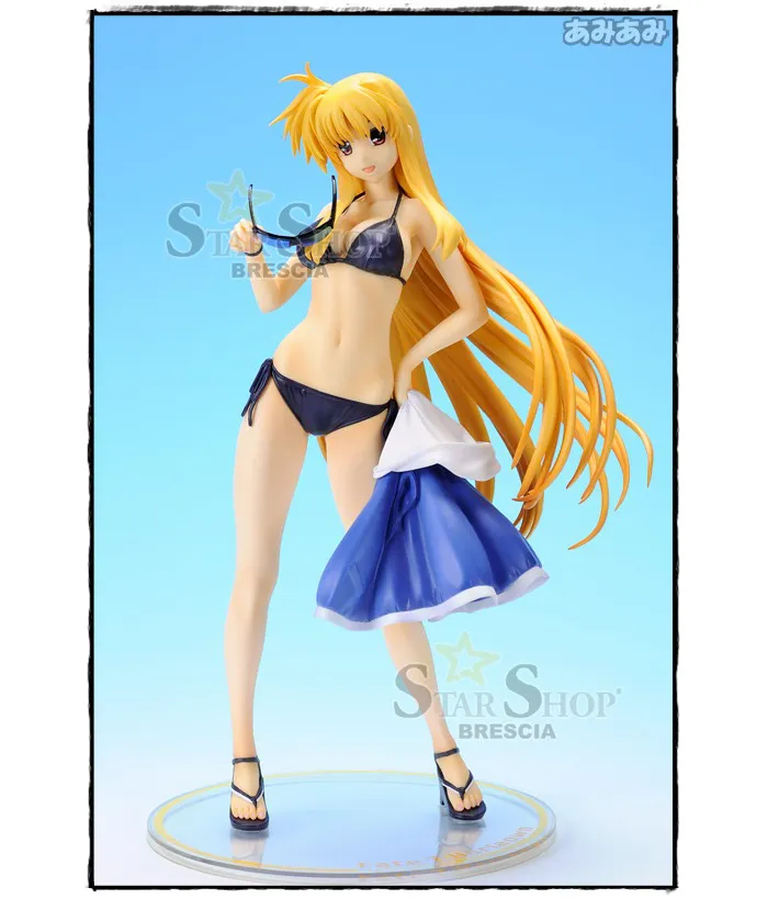 MAGICAL LYRICAL NANOHA STRIKERS S - Fate T. Harlaown Summer Holiday 1/7 Pvc Figure