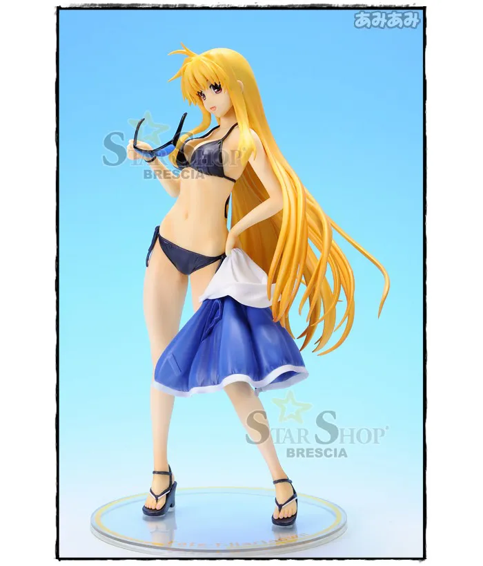 MAGICAL LYRICAL NANOHA STRIKERS S - Fate T. Harlaown Summer Holiday 1/7 Pvc Figure