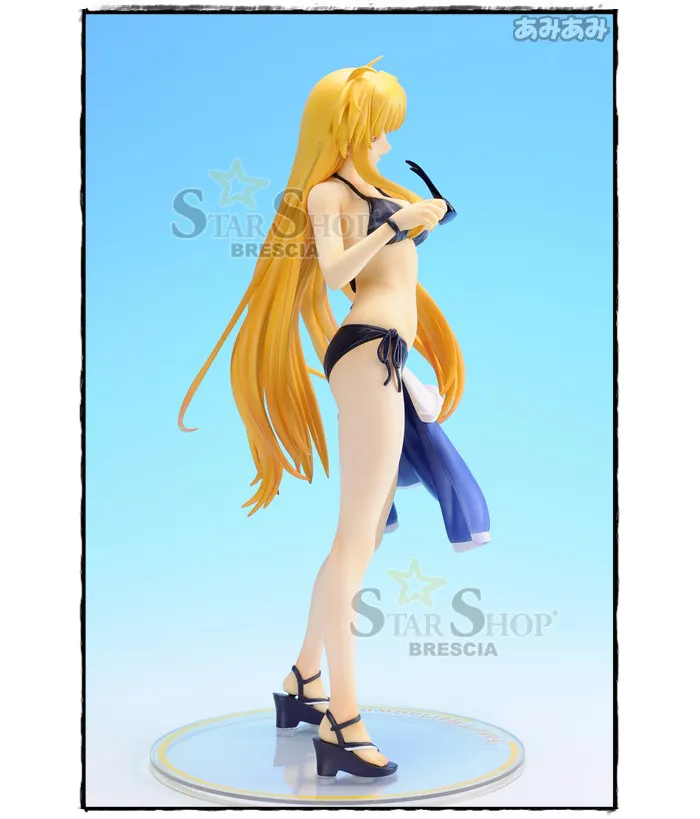 MAGICAL LYRICAL NANOHA STRIKERS S - Fate T. Harlaown Summer Holiday 1/7 Pvc Figure