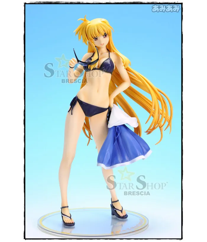 MAGICAL LYRICAL NANOHA STRIKERS S - Fate T. Harlaown Summer Holiday 1/7 Pvc Figure