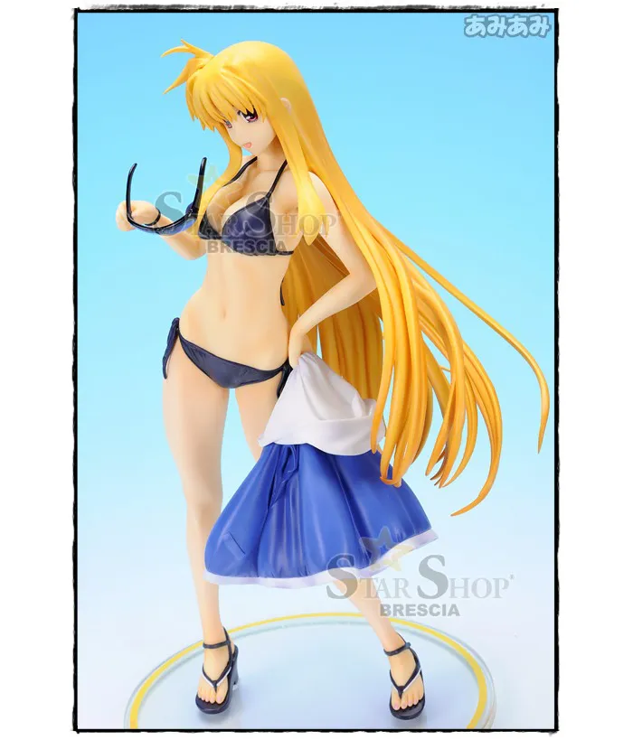 MAGICAL LYRICAL NANOHA STRIKERS S - Fate T. Harlaown Summer Holiday 1/7 Pvc Figure
