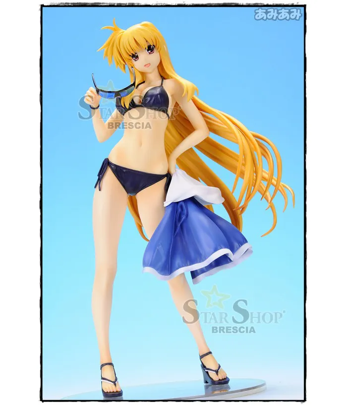MAGICAL LYRICAL NANOHA STRIKERS S - Fate T. Harlaown Summer Holiday 1/7 Pvc Figure