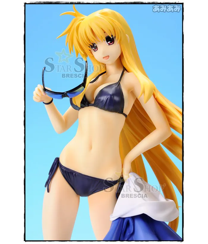 MAGICAL LYRICAL NANOHA STRIKERS S - Fate T. Harlaown Summer Holiday 1/7 Pvc Figure