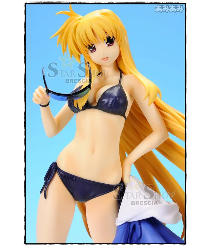 MAGICAL LYRICAL NANOHA STRIKERS S - Fate T. Harlaown Summer Holiday 1/7 Pvc Figure