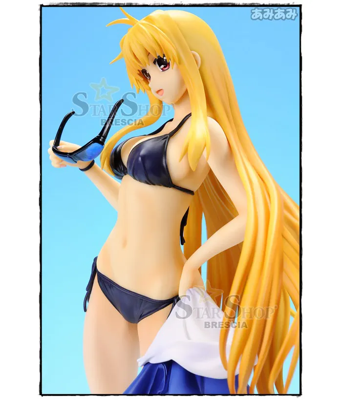 MAGICAL LYRICAL NANOHA STRIKERS S - Fate T. Harlaown Summer Holiday 1/7 Pvc Figure