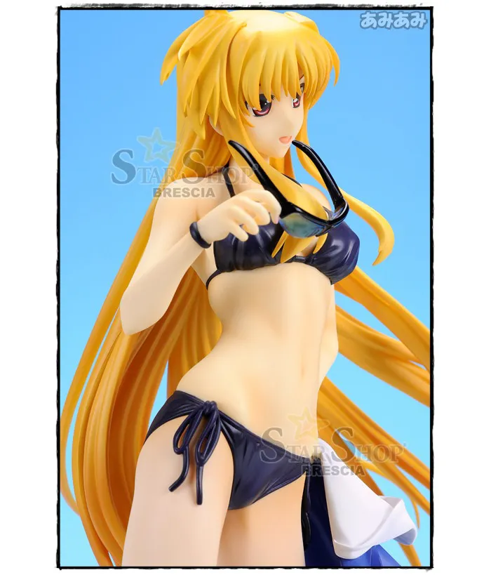 MAGICAL LYRICAL NANOHA STRIKERS S - Fate T. Harlaown Summer Holiday 1/7 Pvc Figure