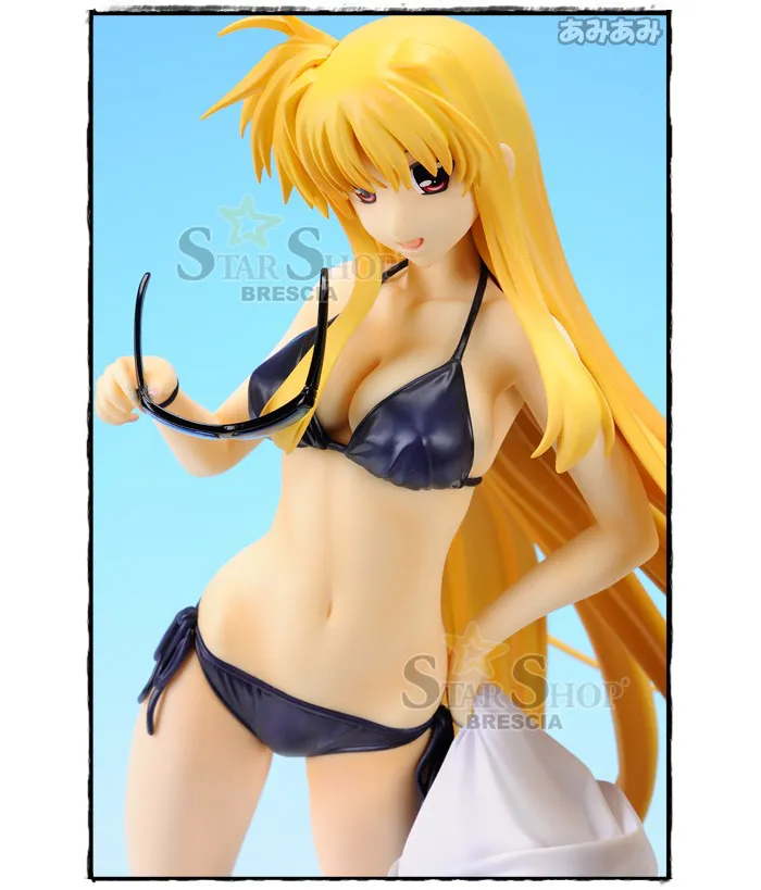 MAGICAL LYRICAL NANOHA STRIKERS S - Fate T. Harlaown Summer Holiday 1/7 Pvc Figure