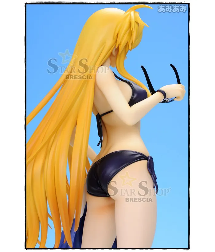MAGICAL LYRICAL NANOHA STRIKERS S - Fate T. Harlaown Summer Holiday 1/7 Pvc Figure