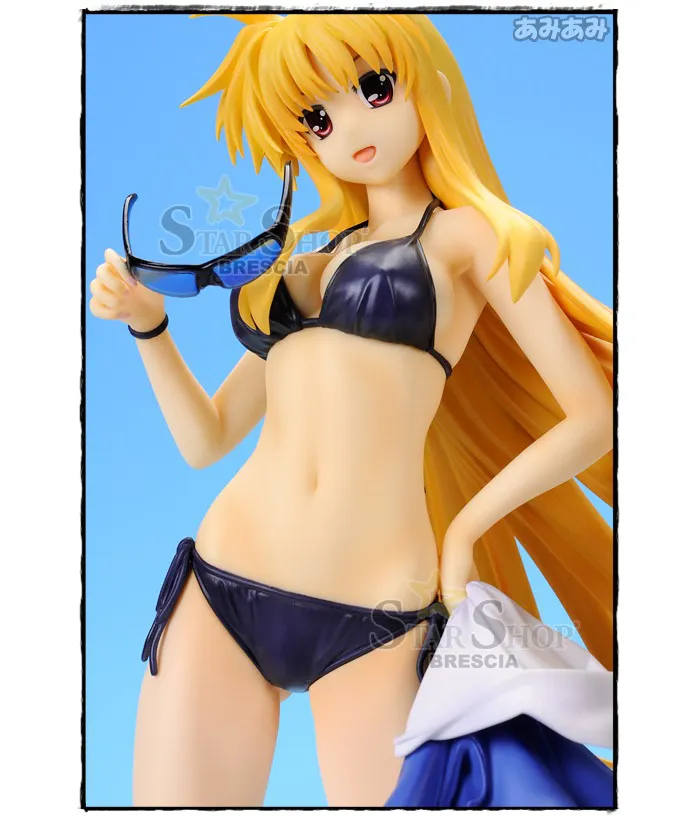 MAGICAL LYRICAL NANOHA STRIKERS S - Fate T. Harlaown Summer Holiday 1/7 Pvc Figure