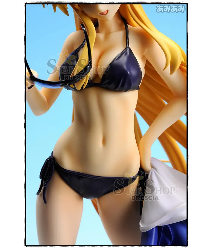 MAGICAL LYRICAL NANOHA STRIKERS S - Fate T. Harlaown Summer Holiday 1/7 Pvc Figure