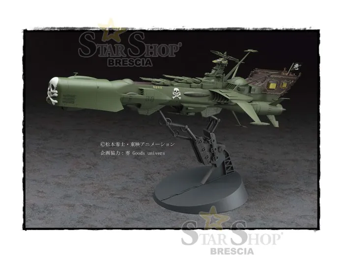 CAPITAN HARLOCK - Captain Harlock 1/1500 Space Pirate Battleship Arcadia Model Kit