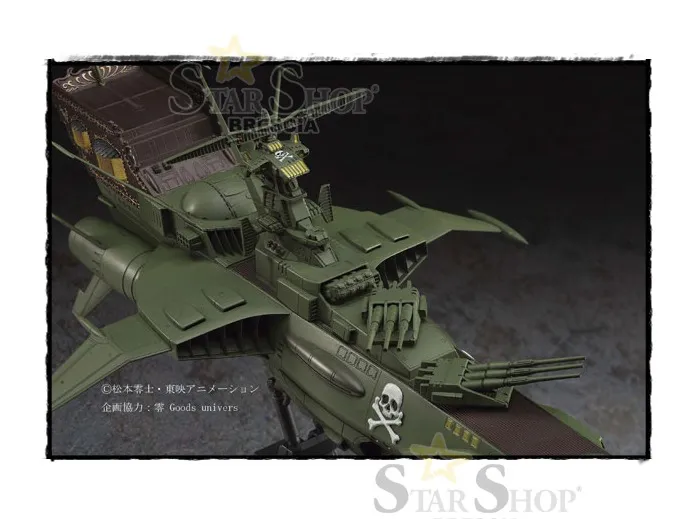 CAPITAN HARLOCK - Captain Harlock 1/1500 Space Pirate Battleship Arcadia Model Kit