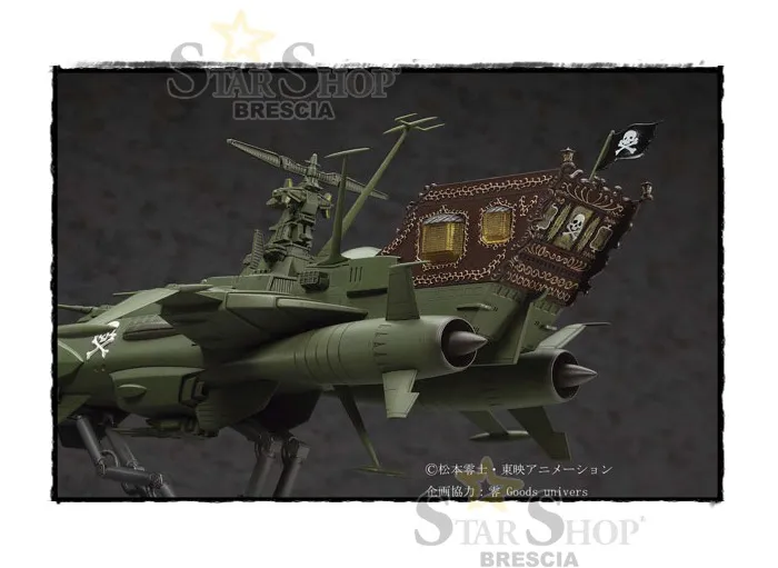 CAPITAN HARLOCK - Captain Harlock 1/1500 Space Pirate Battleship Arcadia Model Kit