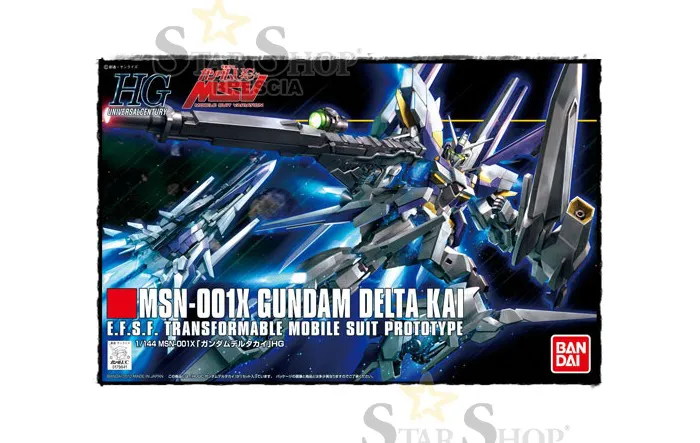 GUNDAM - 1/144 MSN-001X Delta Kai Model Kit HGUC # 148