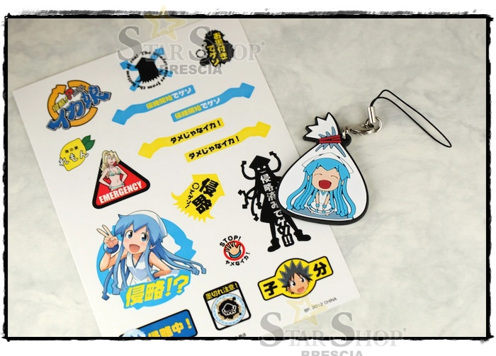 SHINRYAKU! IKA MUSUME - Mini Ika Musume Rubber Phone Strap Ichiban Kuji
