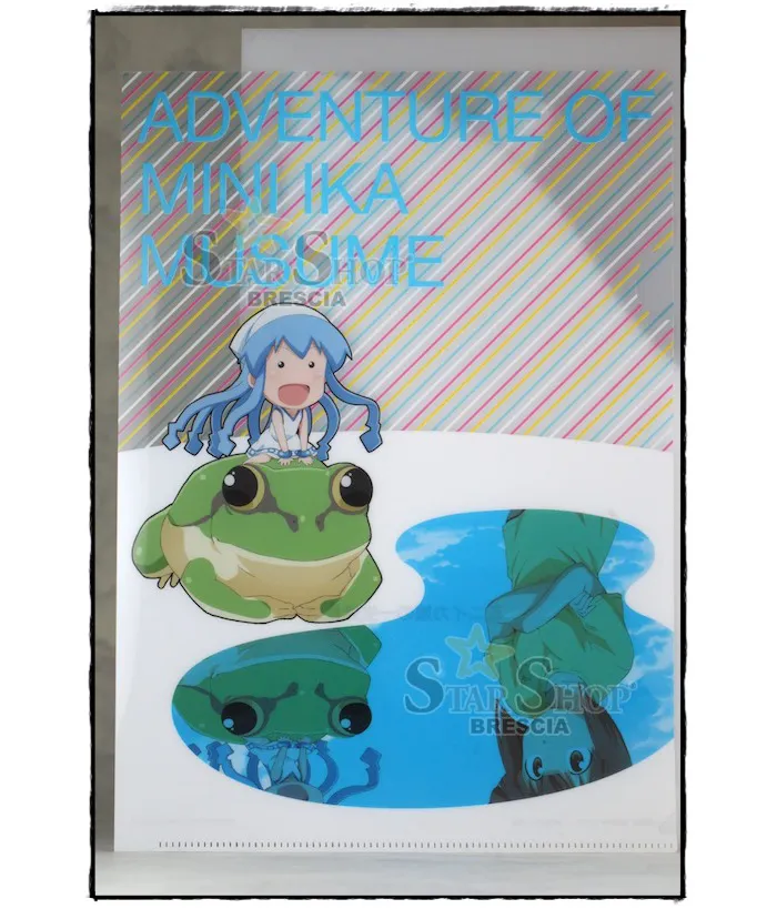 SHINRYAKU! IKA MUSUME - Set of 3 Clear File + Poster Ichiban Kuji